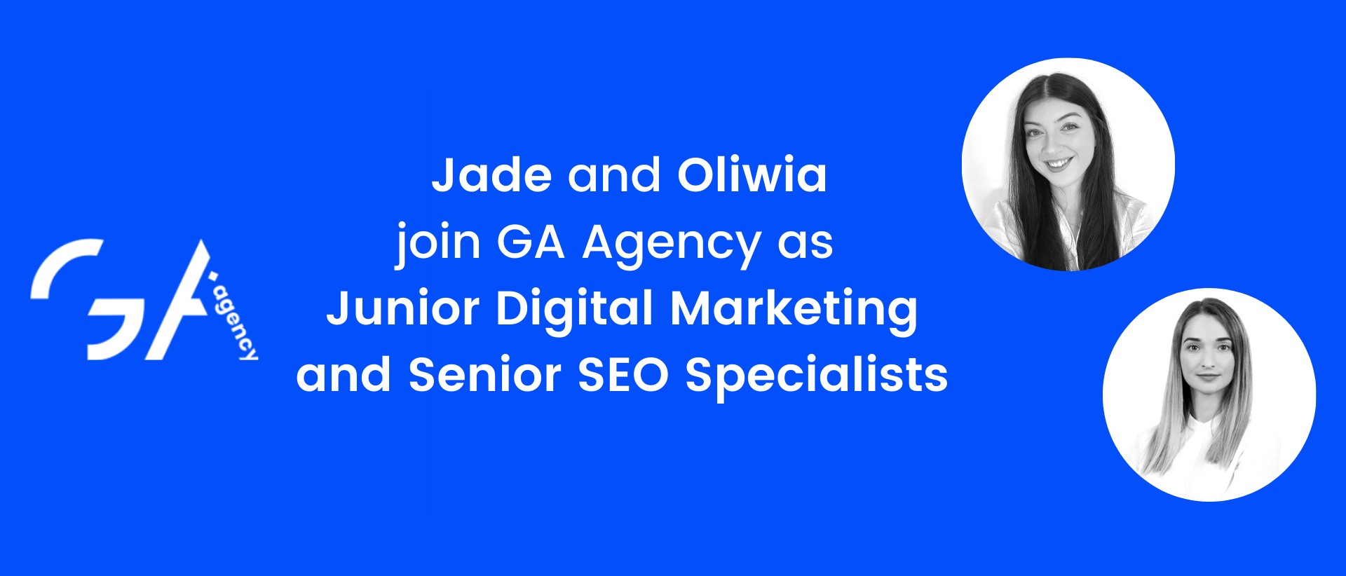 Welcome Jade and Oliwia to our SEO Team