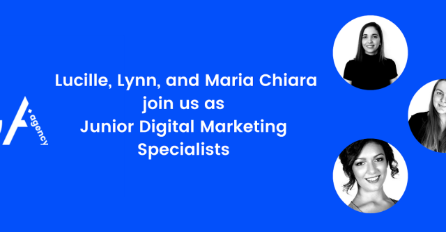 Lucille, Lynn and Maria Chiara join GA Agency as Junior Digital Marketing Specialists