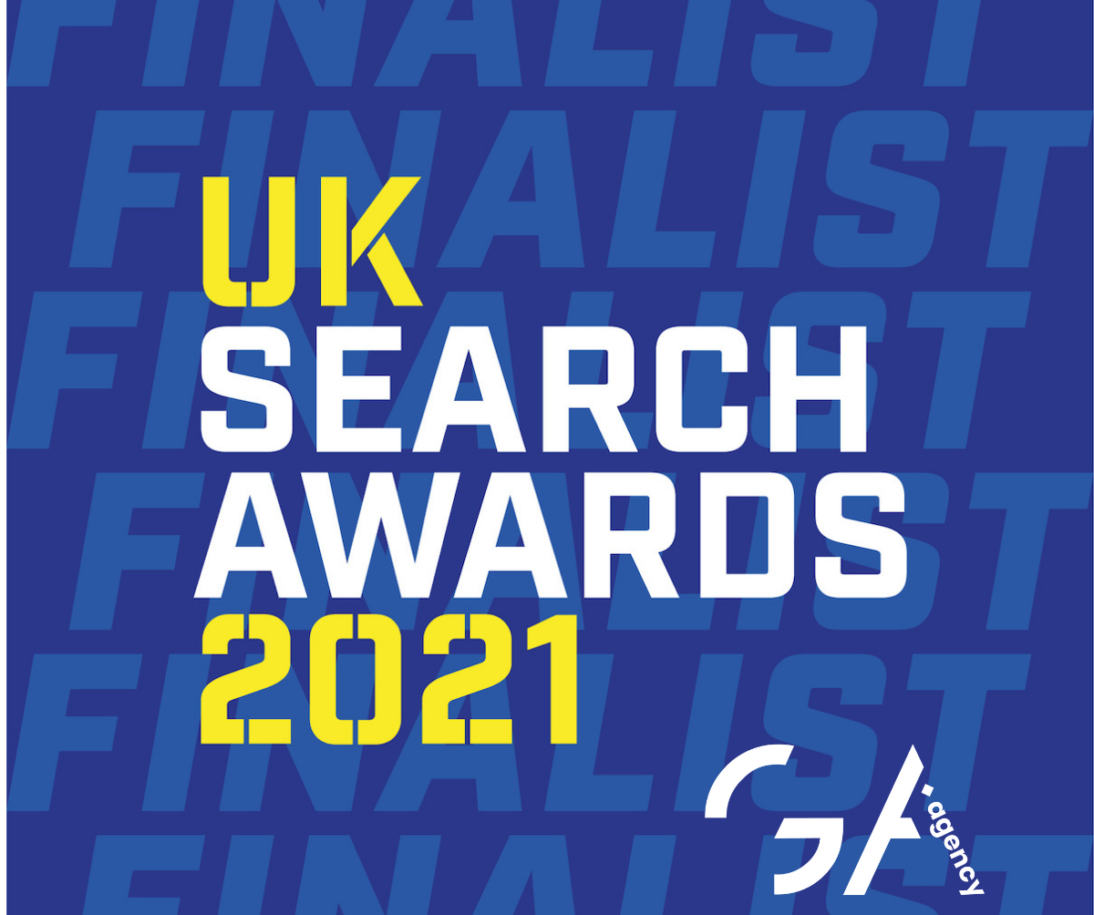 GA Agency Nominated as the UK Search Awards 2021 Finalist