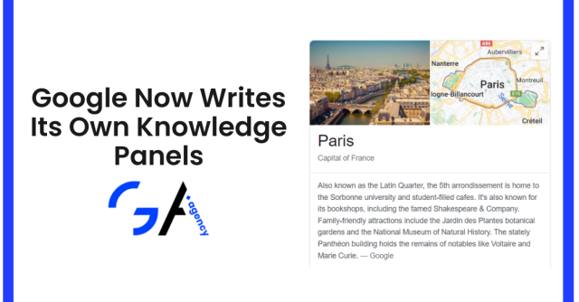 Google Now Writes Its Own Knowledge Panels: What Affect Could This Have?