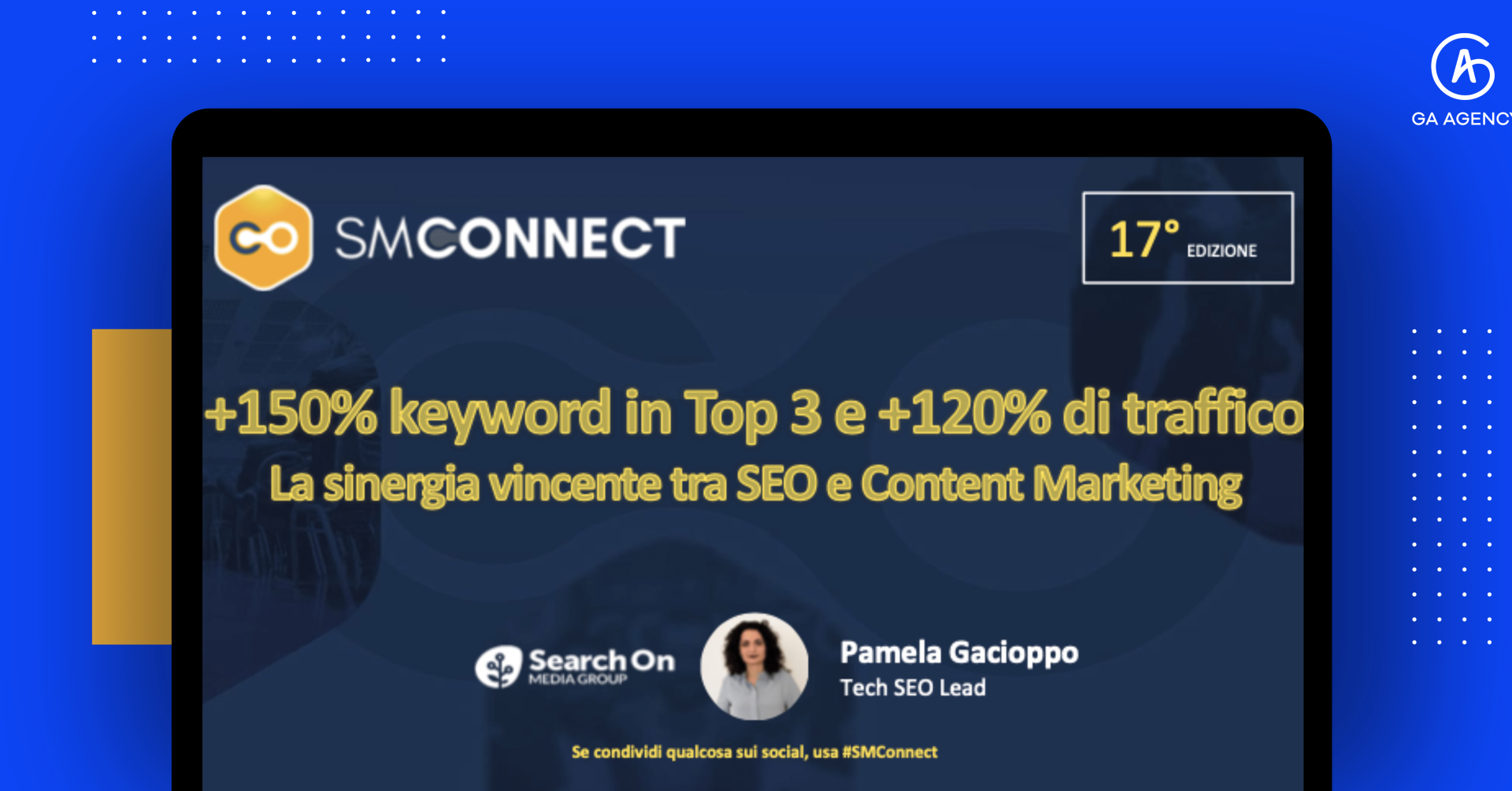GA Agency at Search Marketing Connect : Our SEO Tech Lead Talks Alpitour Strategy