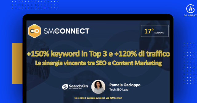 GA Agency at Search Marketing Connect : Our SEO Tech Lead Talks Alpitour Strategy