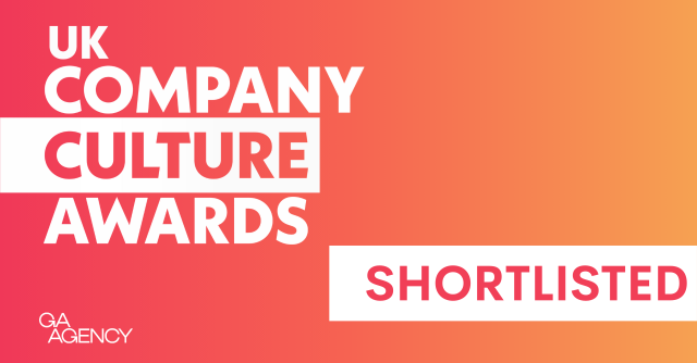 GA Agency Shortlisted for the UK Company Culture Awards 