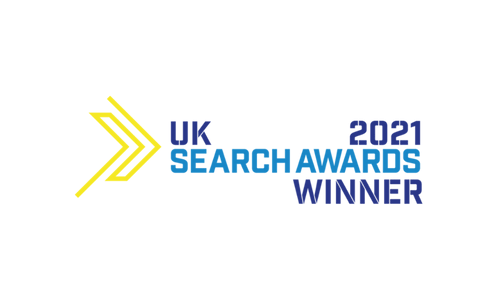 Award 10 Uk Search Awards Winner 2021