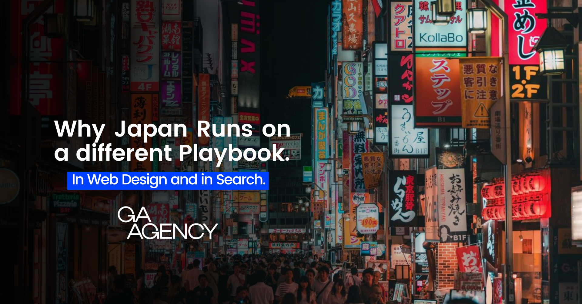 Why Japan Runs on a Different Playbook – In Web Design and in Search