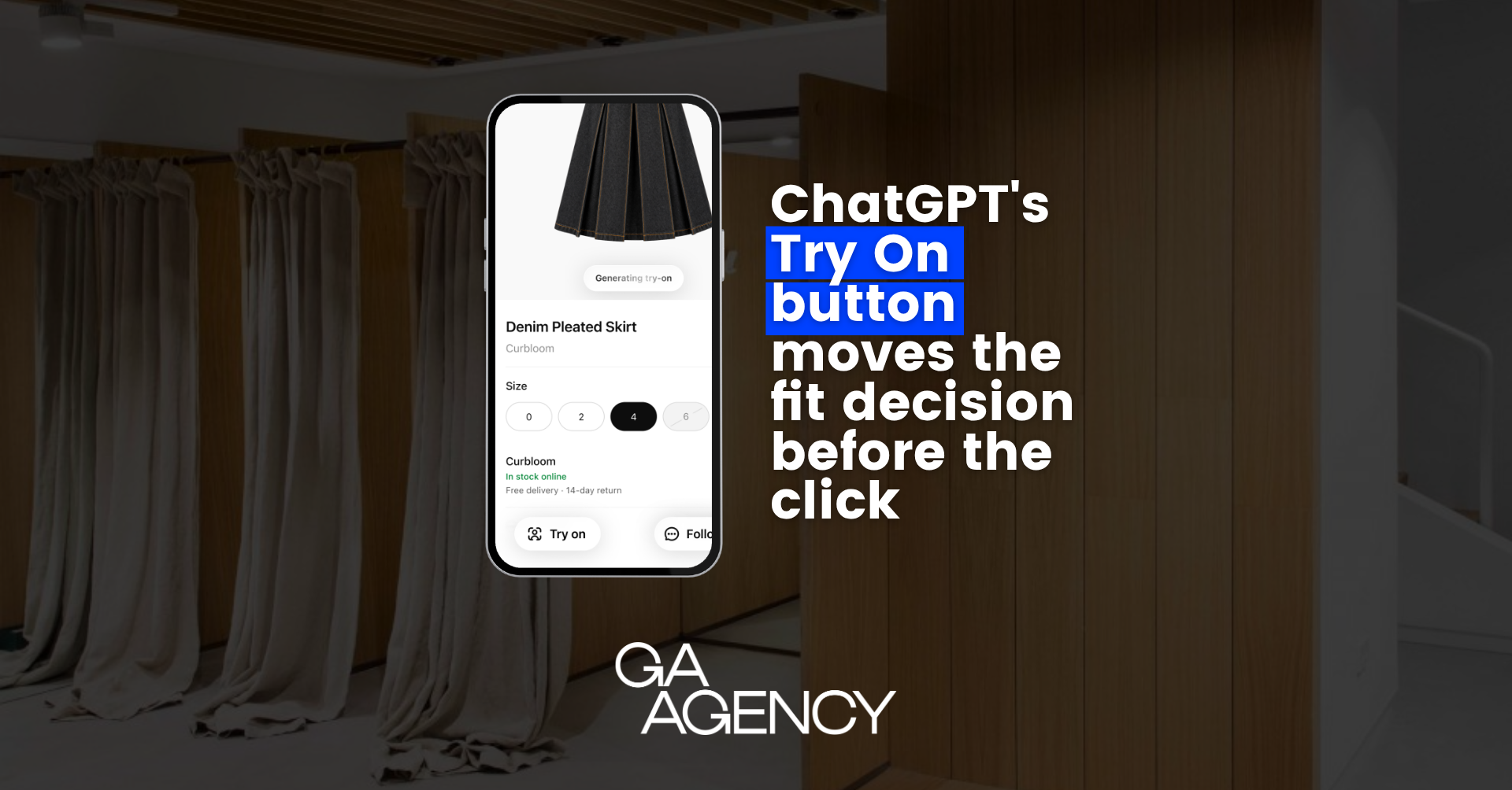 ChatGPT’s Try On button moves the fit decision before the click